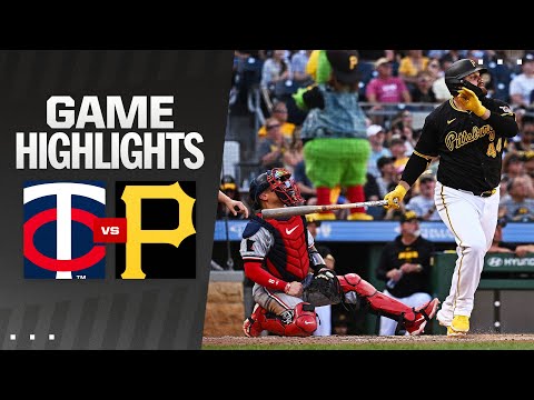 Twins vs. Pirates Game Highlights (6/8/24) | MLB Highlights video clip