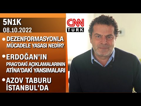 Sosyal medya yasası, Erdoğan'ın açıklamalarının Atina'daki yansımaları, Azov Taburu -5N1K 08.10.2022