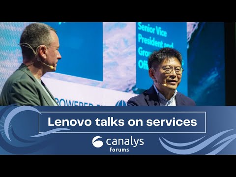 How does the services business fit with the channel? | Lenovo |
Canalys Forums 2023