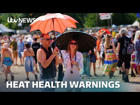 Heatwave could bring Britain's hottest ever June day as temperatures reach 30C | ITV News