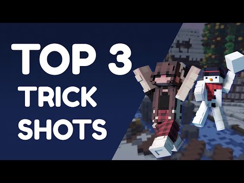 CubeCraft - Top 3 Clips - Snowman Survival Trickshots!