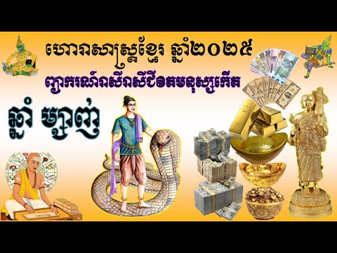 Bunnarithy Media ព្យាករណ៍ទស្សន៍ទាយរាសីជីវិតមនុស្សកើតឆ្នាំ​​ម្សាញ់​ហោរាសាស្ត្រ