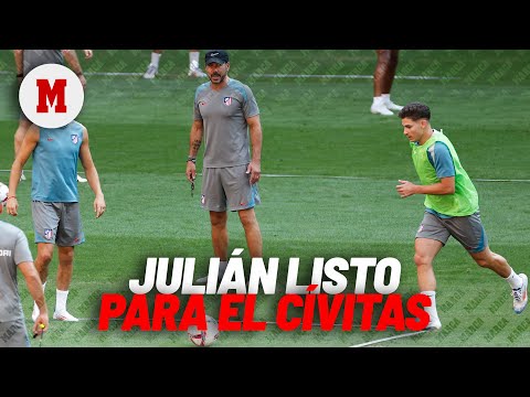 Julián Álvarez prepara su debut en el  Cívitas Metropolitano I MARCA