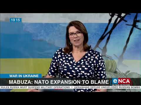 War in Ukraine | David Mabuza says Nato expansion is to blame