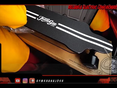 gymkhana JOSH review: E21  Unboxing review---Teamgee H20 electric longboard