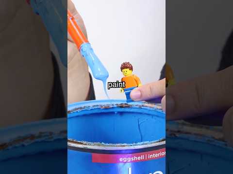 LEGO Minifigure In Paint For 1 Year