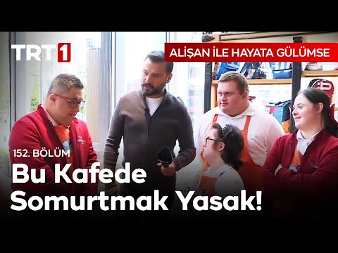 Down Sendromlu Kardeşlerimizin Çalıştığı Kafede Neşeli Anlar 😇 Alişan ile Hayata Gülümse