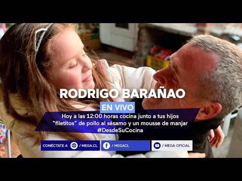 #DesdeSuCocina con Rodrigo Barañao / Hoy Filetitos de pollo al sésamo y mousse de manjar