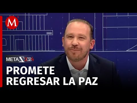 Santiago Taboada presenta su plan de seguridad para la CdMx