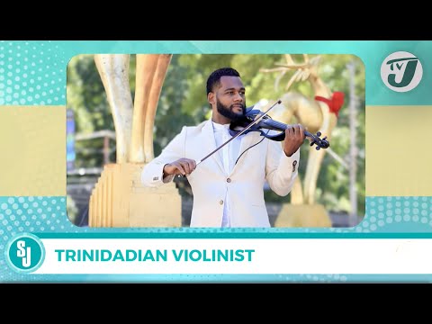 Trinidadian Violinist Andre J Donawa | TVJ Smile Jamaica
