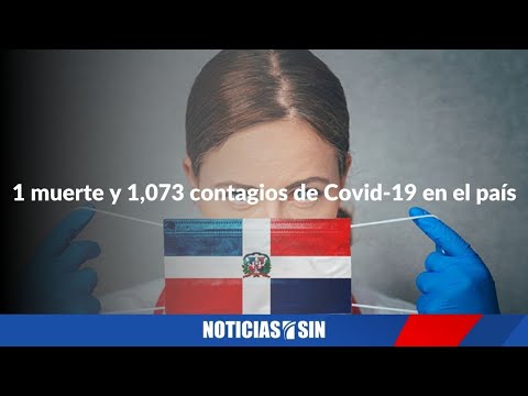 1 muerte y 1,073 contagios de Covid-19 en el país