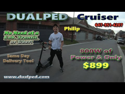 Philip Buys A Dualped Cruiser And Loves It!