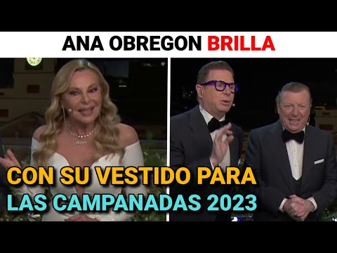 Ana Obregón BRILLA con un ESTILOSO vestido BLANCO para dar las CAMPANADAS 2023