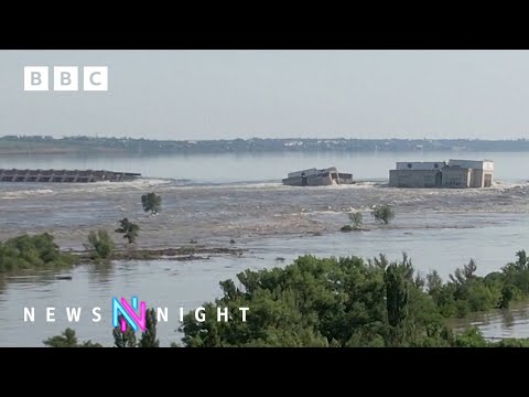 What caused the Ukraine dam breach? - BBC Newsnight