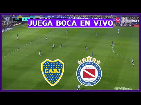 BOCA JUNIORS vs ARGENTINOS JUNIORS EN VIVO  ¿QUE LE DIJO GAGO A RIQUELME? LIGA PROFESIONAL