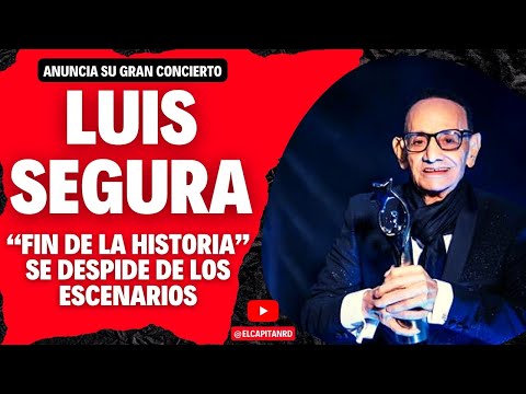 Luis Segura anuncia FIN DE SU CARRERA en Gran Arena del Cibao