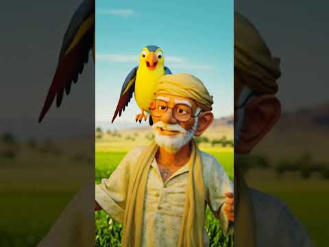 "किसान और तोते की अमर दोस्ती#hindistories #shorts #motivation
