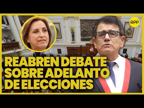 Perú: Proyecto de adelanto de elecciones retorna a Constitución