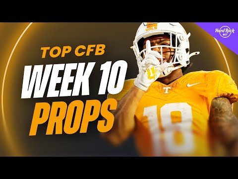 College Football Week 10 Best Bets & Player Props Picks (2025)