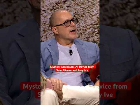 Jony Ive and Sam Altman Drop Hints on Mystery AI Device