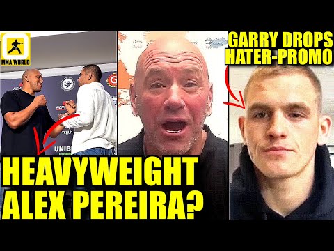 Alex Pereira FACE-OFF versus EX-Interim Heavyweight Champ Ciryl Gane, Dana White on Conor, Ian Garry