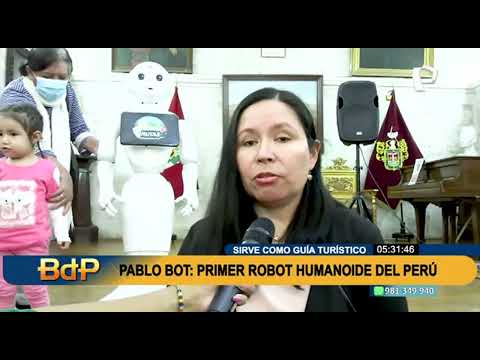 primer robot humanoide del perú