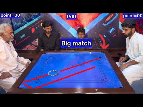 Big carrom uncle Azeem & Raees ahmed 29 point Carrom board games 