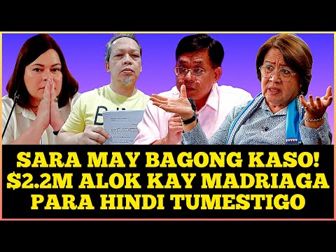Madriaga dalawang beses inalok ng $2.2M at ₱1Billion suhol ng mga manok ni Sara | Kent Garcia
