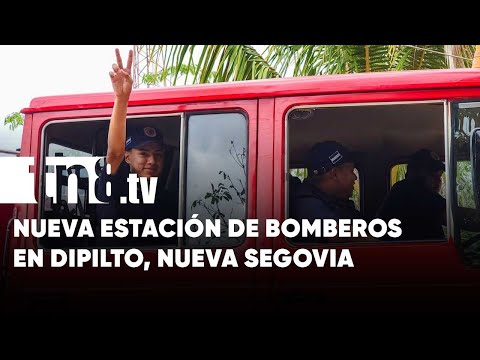 Dipilto Viejo con nueva estación de bomberos para la seguridad ciudadana - Nicaragua