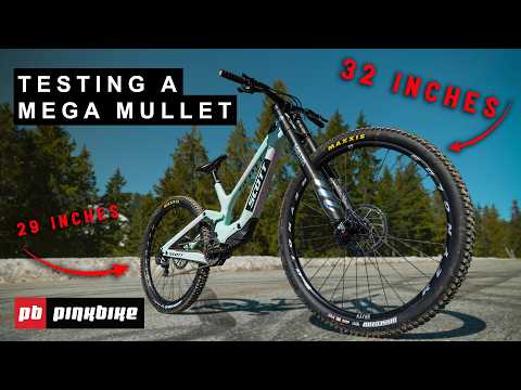 We Tested a 32 Inch Wheel on a Downhill MTB… Are they Faster?