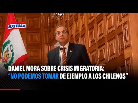 Daniel Mora sobre crisis migratoria: No podemos tomar de ejemplo a los chilenos