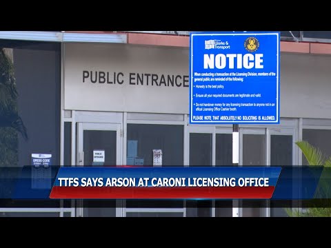 TTFS Says Arson At Caroni Licensing Office