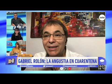 Gabriel Rolón: Lo primero que hay que hacer es adueñarse de la vida que hoy tenemos