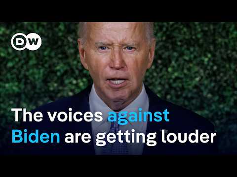 Pressure grows on Biden to end reelection bid | DW News