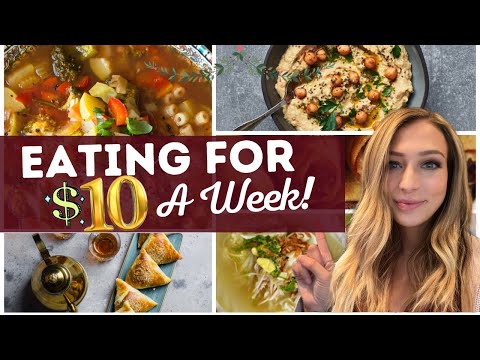 How to Eat for $10 a Week | Emergency Grocery Budget