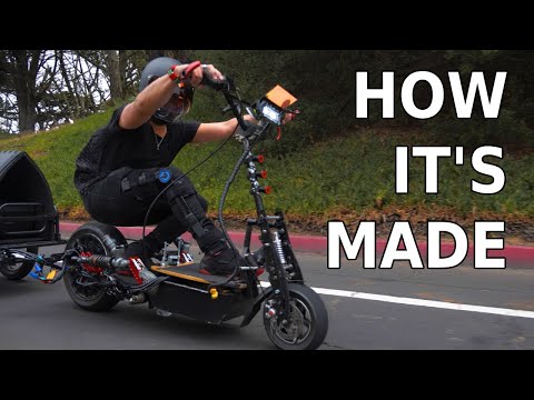 THE GOBLIN | An in-depth look at building a custom monster electric scooter