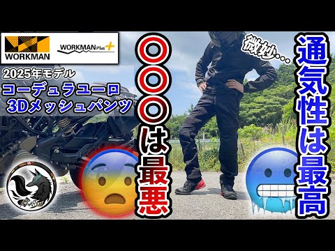 【2025年】ワークマンの最新メッシュパンツを徹底レビュー!通気性は向上⤴︎ 〇〇が悪化⤵︎【トラブル発生】