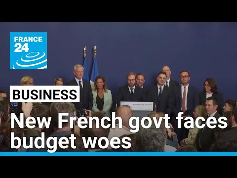 New French government faces deepening deficit and mounting debt • FRANCE 24 English