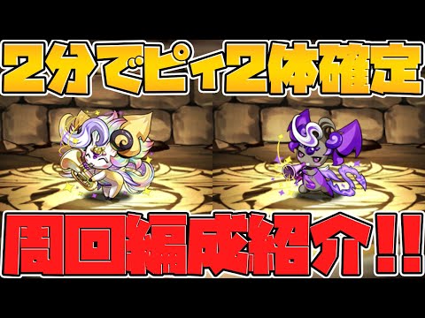 10周年記念ラッシュでピィ乱獲！？周回編成紹介！【パズドラ】