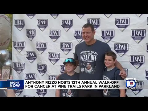 Parkland native Anthony Rizzo holds annual cancer walk