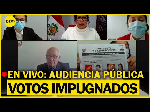 ?EN VIVO| Audiencia pública sobre revisión de votos impugnados | JEE Lima Norte |Elecciones 2021