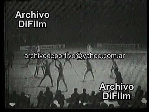 Basquet - Argentina vs Uruguay - Año 1966 DiFilm