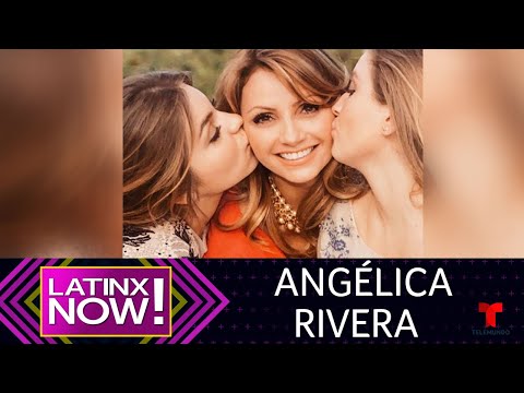 Angélica Rivera ayudó a sus hijas a realizar un divertido video | Latinx Now! | Entretenimiento