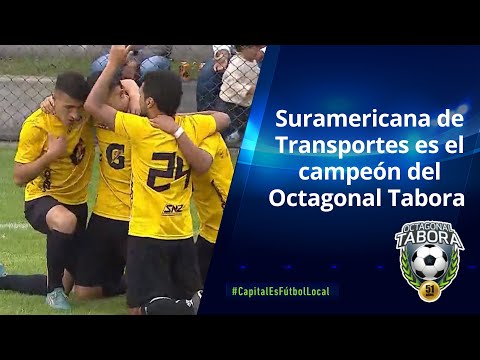 Suramericana de Transportes es el campeón del Octagonal Tabora