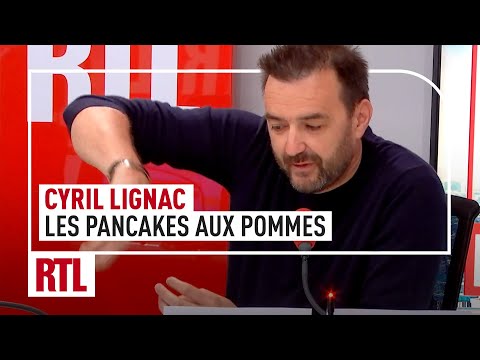 Cyril Lignac : pancakes aux pommes