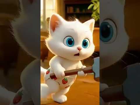 Cat Mother and Daughter Stuck in the Car — What Went Wrong? #cat  #funny #animation #animalkingdom