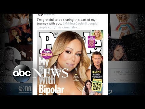 Mariah Carey speaks out about her struggles with bipolar disorder