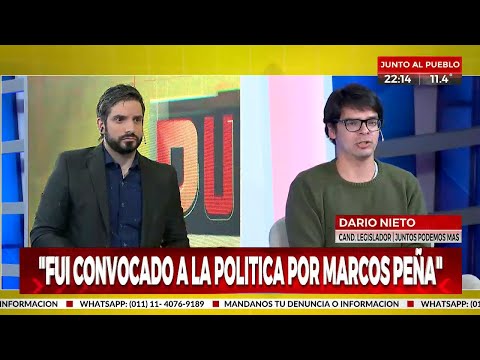 Dario Nieto: Crecí en la política con Mauricio Macri y Marcos Peña