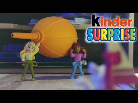 Tried shooting stop motion with Kinder Toy.【IndiaLei】