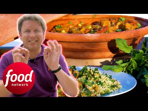 How To Cook The Perfect Lamb Tagine With Apricot Tabouleh | James Martin's Mediterranean